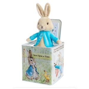NIB New Beatrix Potter Peter Rabbit Jack in the Box